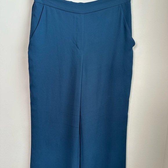 Babaton Aritzia Conan Wide Leg Pant, High Rise - Navy Blue - Picture 3 of 12